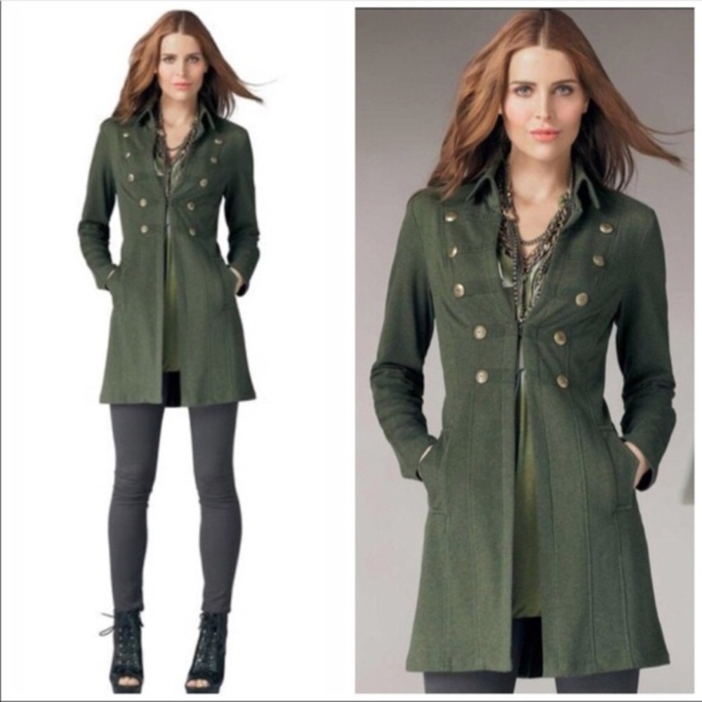 CAbi Green Military Jacket